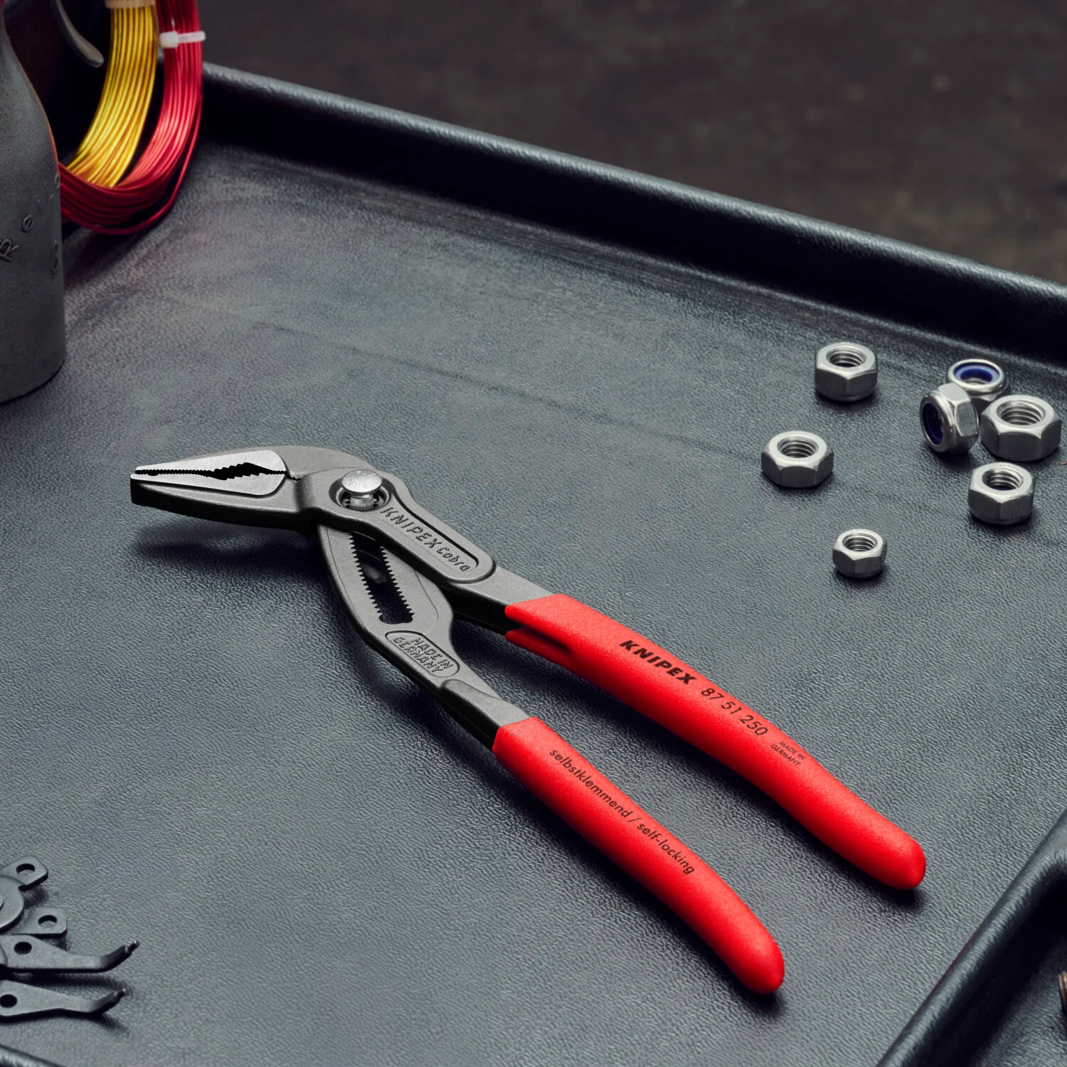 Knipex 87 51 250 SBA Cobra ES Water Pump Pliers, 10" - Image 18