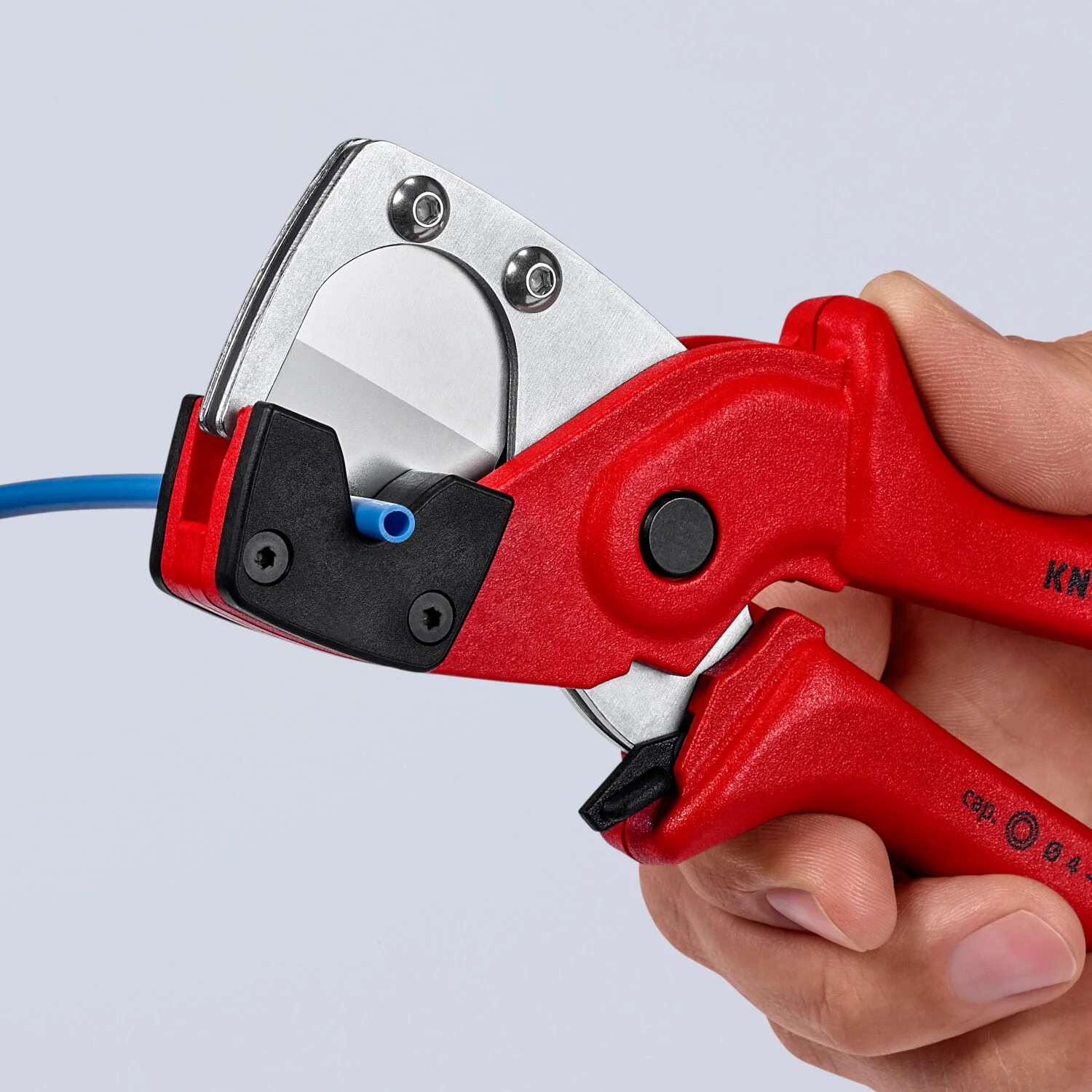 Knipex 90 10 185 SBA Pneumatic Hose Cutter, 7 1/4" - Image 5