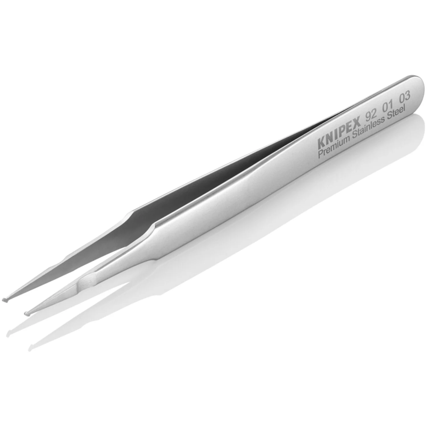Knipex 92 01 03 4 3/4" Premium Stainless Steel Positioning Tweezers-SMD - Image 3