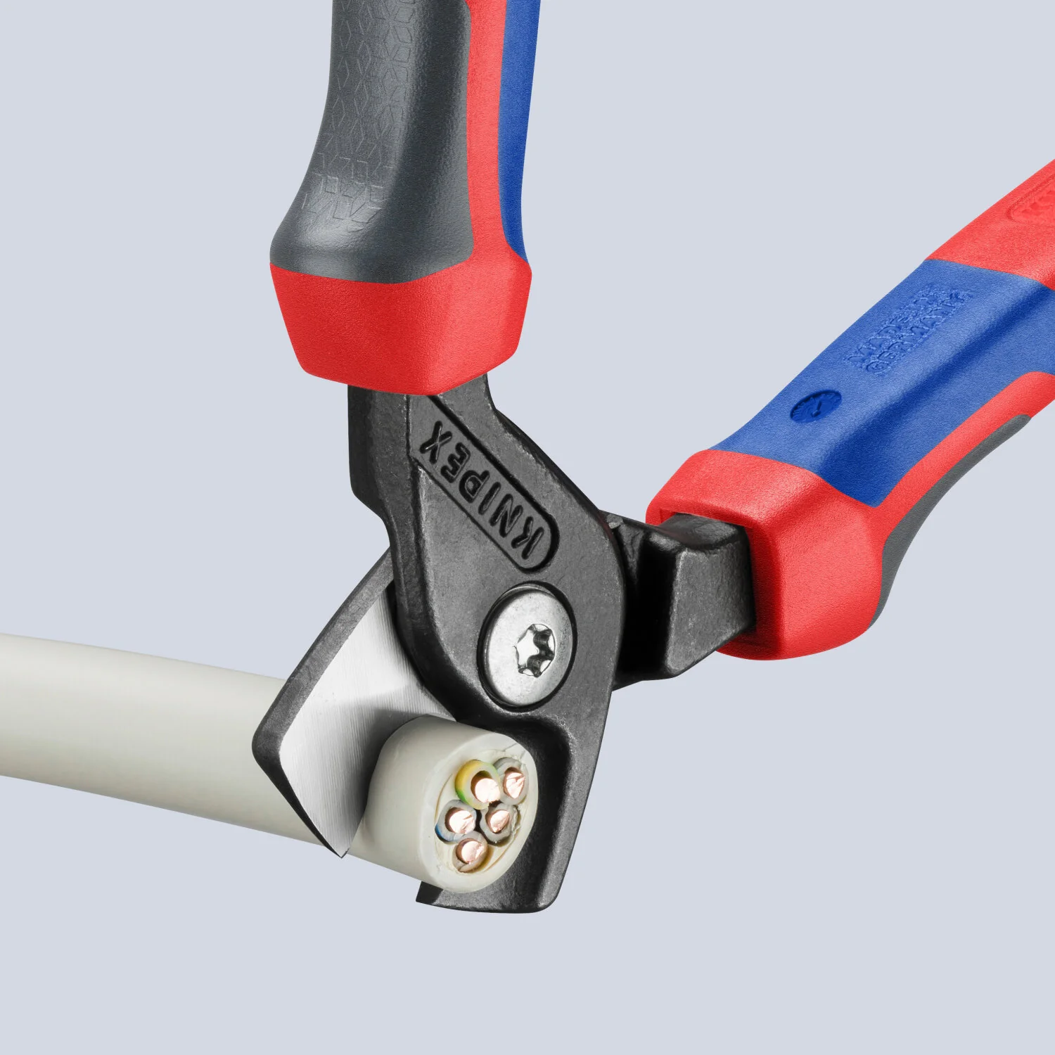 Knipex 95 12 160 KnipeXtend StepCut Cable Shears, 6 1/4" - Image 15
