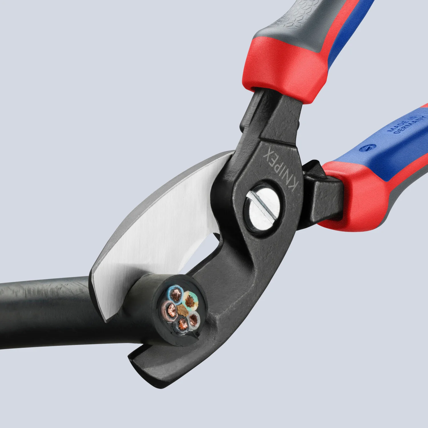 Knipex 95 12 200 KnipeXtend Cable Shears - Twin Cutting Edges, 8" - Image 13