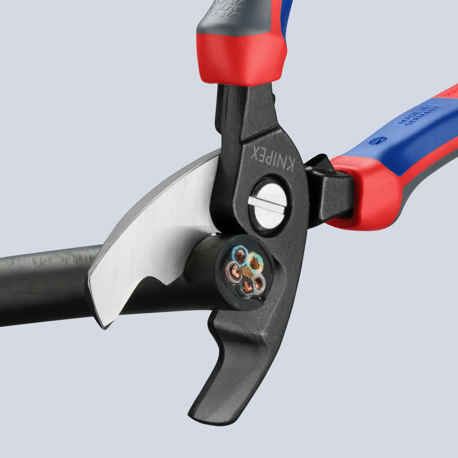 Knipex 95 12 200 KnipeXtend Cable Shears - Twin Cutting Edges, 8" - Image 14