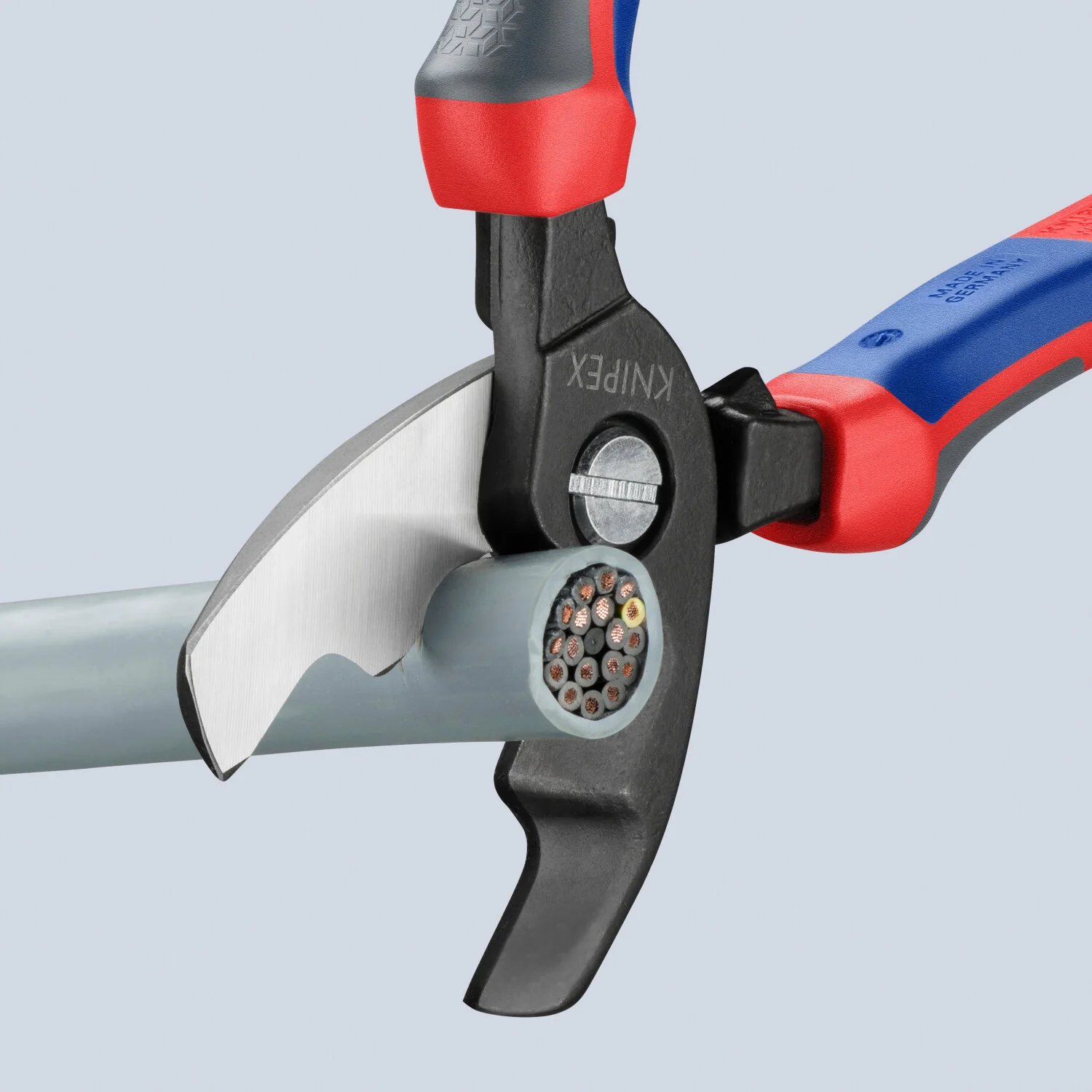 Knipex 95 12 200 KnipeXtend Cable Shears - Twin Cutting Edges, 8" - Image 16