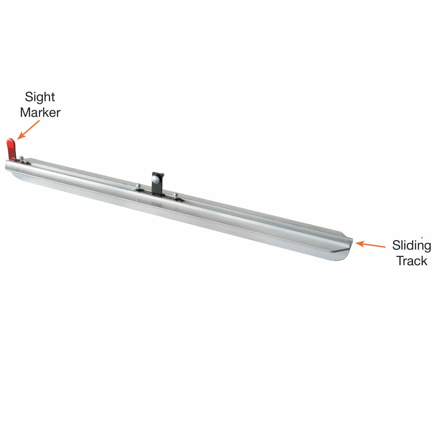 Kraft Tool CC005W-125 60" x 4" Straight Arrow Control Joint Groover with 1-1/4" Deep Bit - Image 2