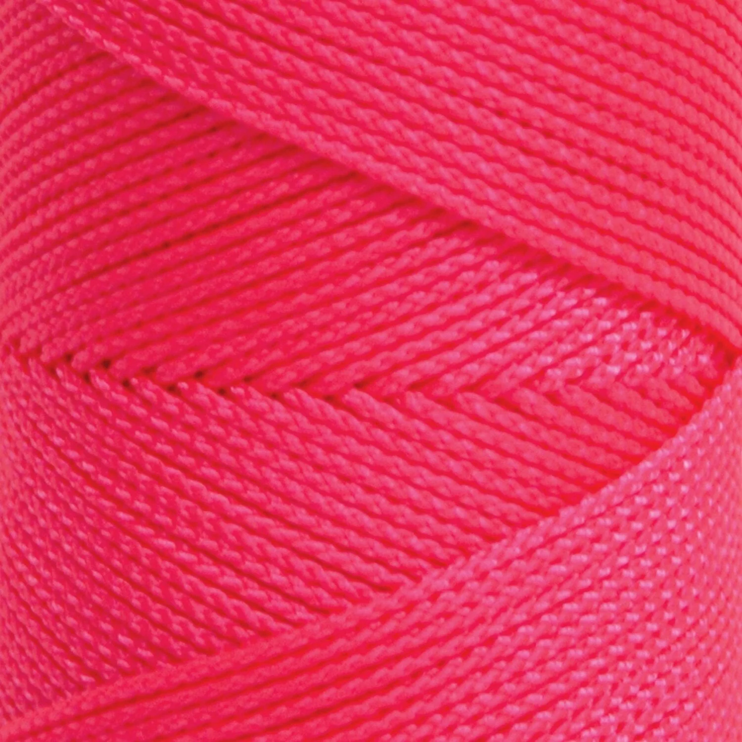 Kraft Tool BC355W Fluorescent Pink Braided Nylon Line - 500' on EZ-Winder - Image 2