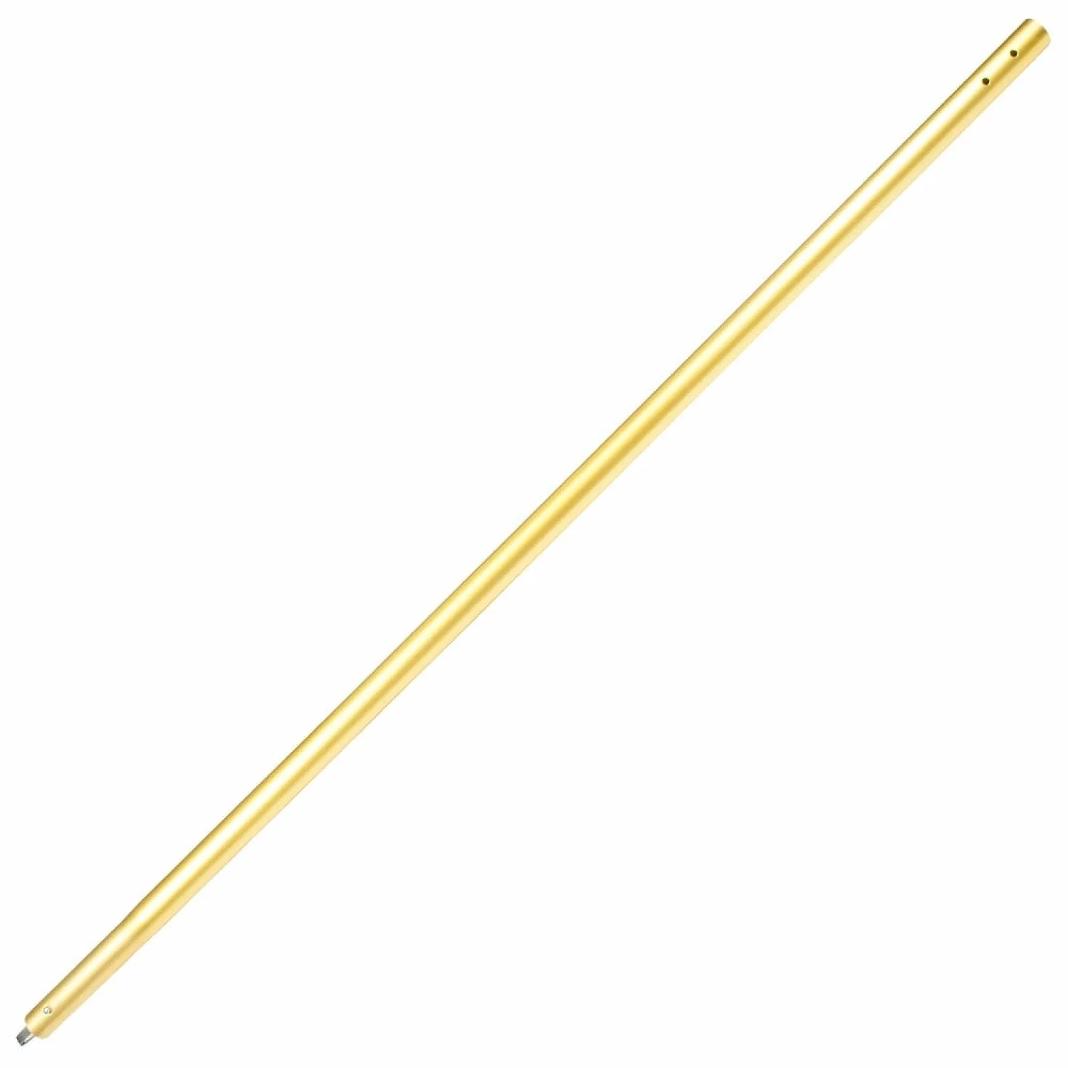 Kraft Tool CC291SG 10' Anodized Aluminum Swaged Button Handle - 1-3/4" Diameter (Gold)