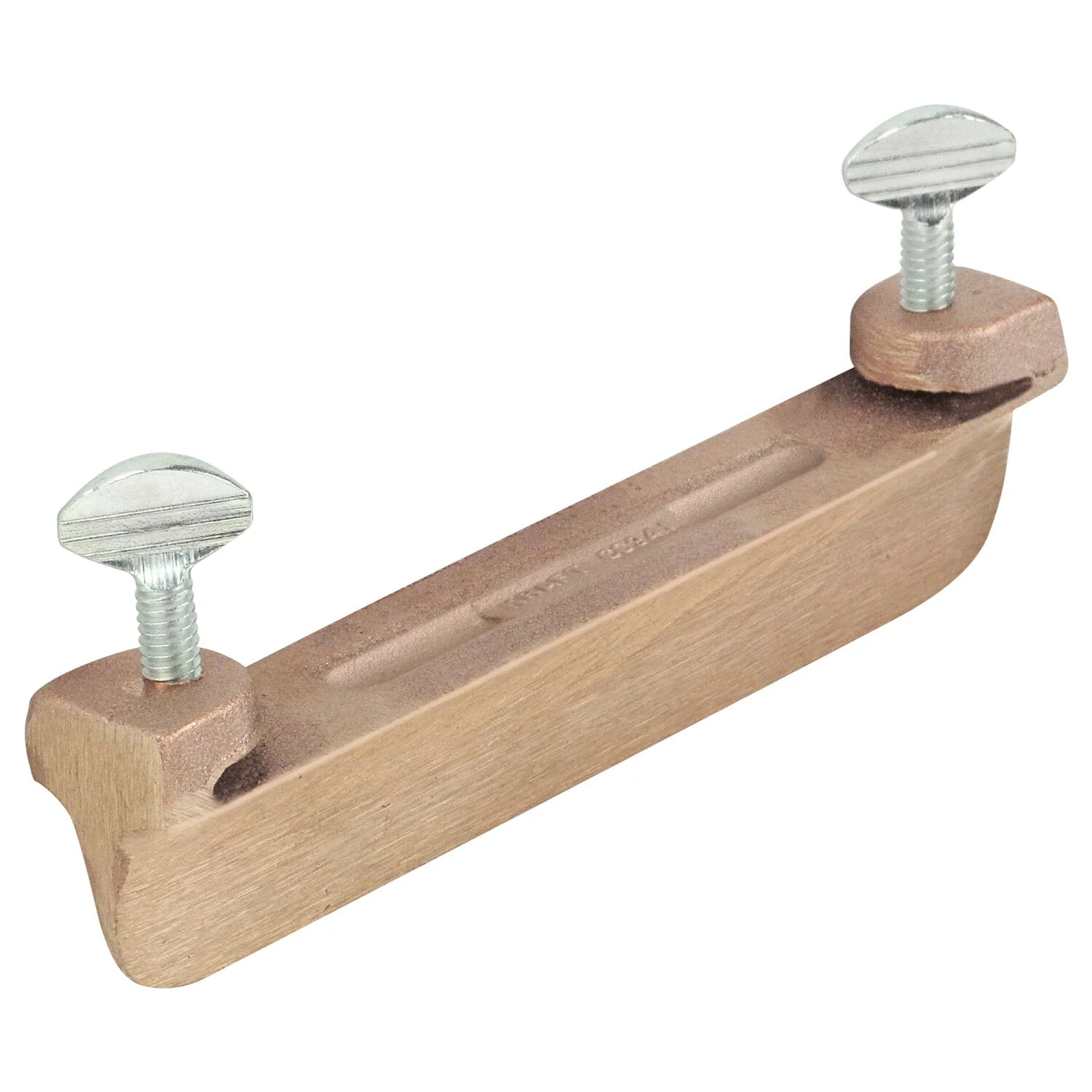 Kraft Tool CC603-01 5" x 12" 1/2"R, 1"D Stainless Steel Edger with Adjustable Groover with All-Angle Bracket - Image 2