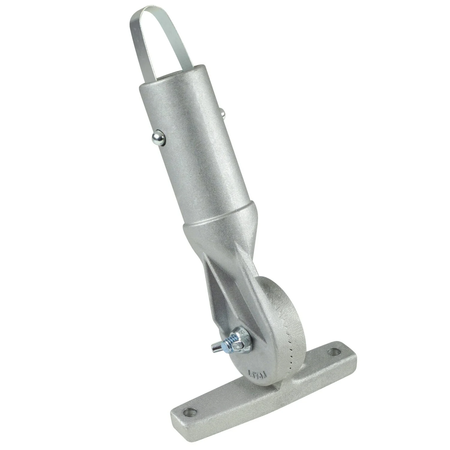 Kraft Tool CC823BBT 42" Round End Blue Steel Fresno with Adjustable Tooth Button Bracket - Image 2