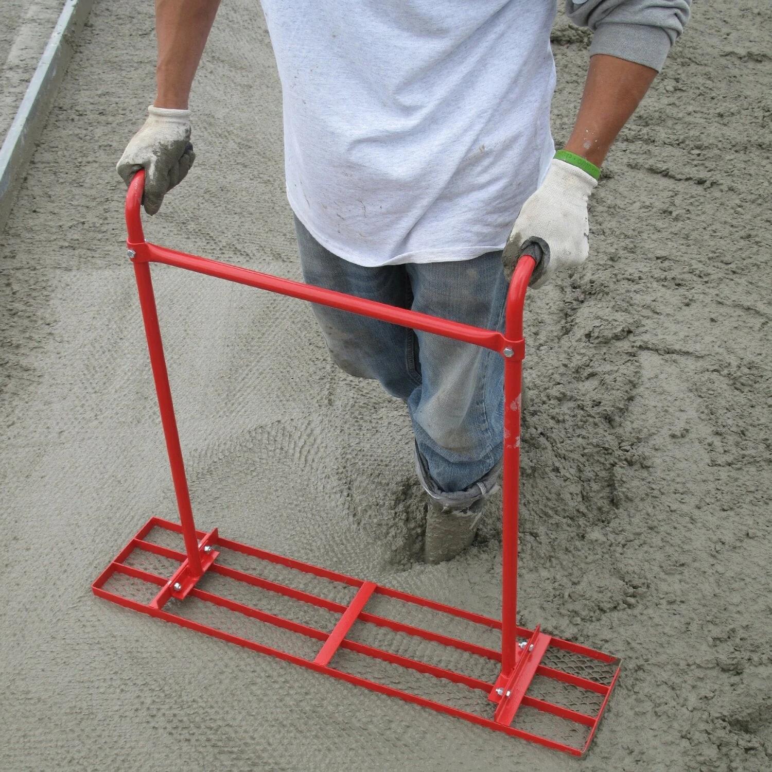 Kraft Tool CC881E 48" Big Diamond Economy Concrete Tamper - Image 3