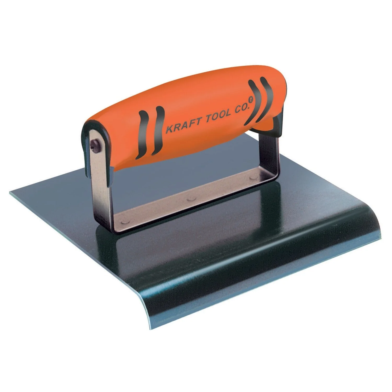 Kraft Tool CF572PF 6" x 4" 1/4"R Blue Steel Edger with ProForm Handle