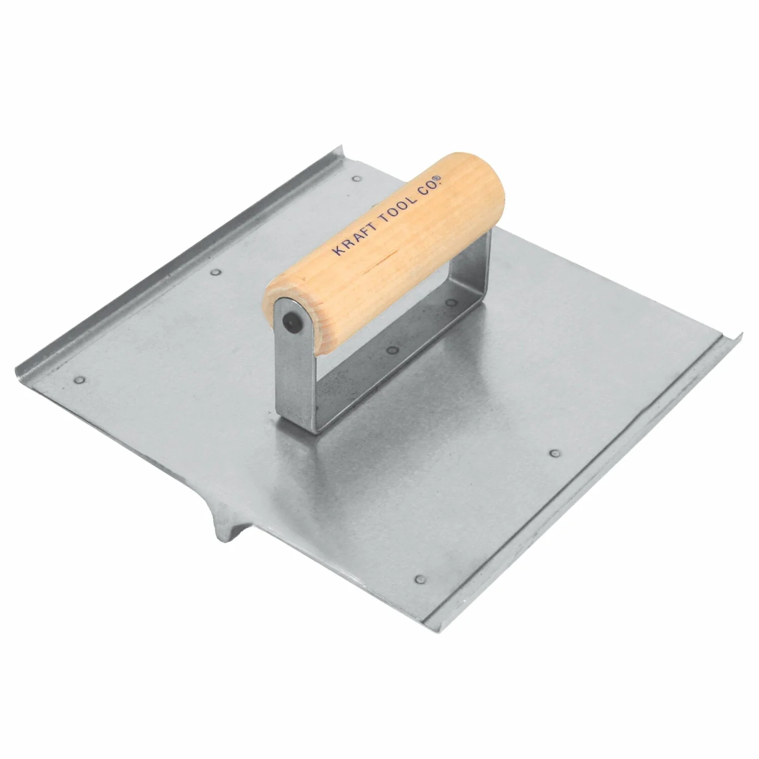 Kraft Tool CF756 6" x 6" 1/4"W, 1/4"D Heavy-Duty Stainless Steel Hand Groover with Wood Handle