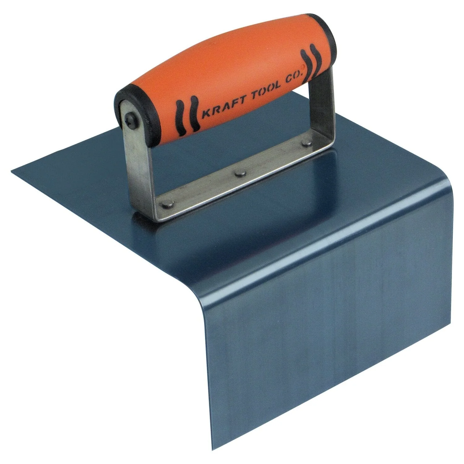 Kraft Tool CF769PF 6" x 6" x 3-1/2" 1/2"R Blue Crucible Steel Outside Step Tool with ProForm Handle