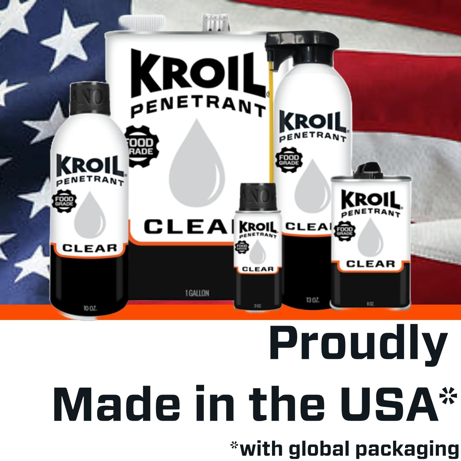Kroil CKS132ST Clear Food Grade Penetrating Oil SprayTech 360° Nozzle & Straw - Image 3