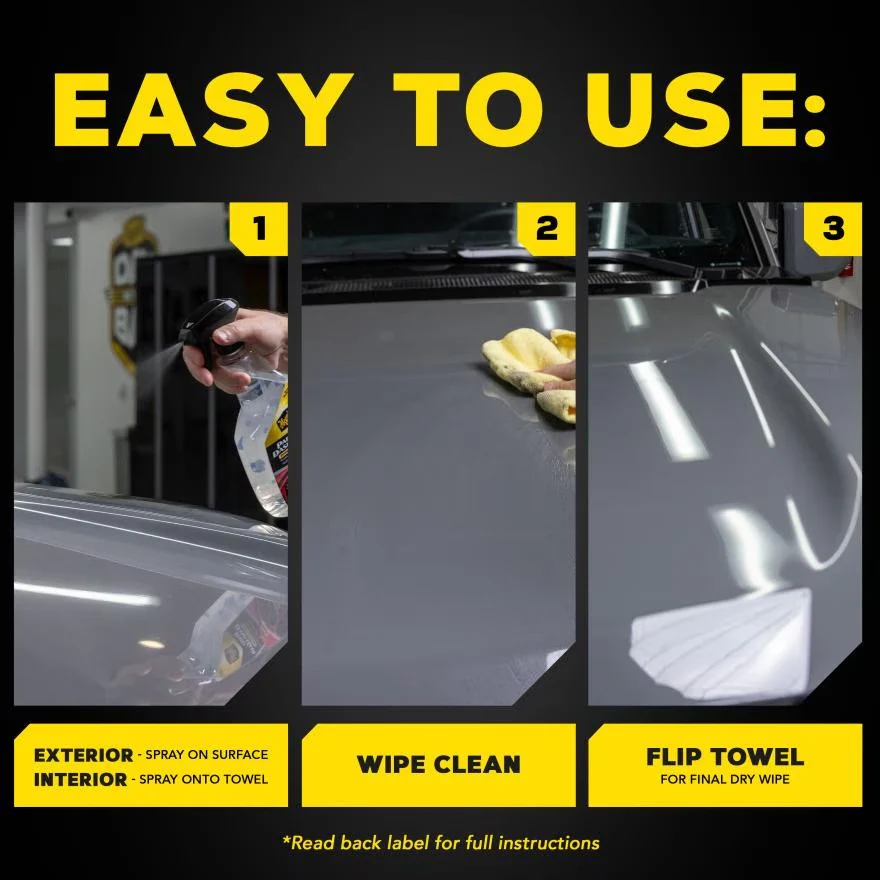 Meguiar's G250224 Paint, Dash & Glass Inside & Out Detailer - Clean & Protect Your Car Inside & Out - Image 6