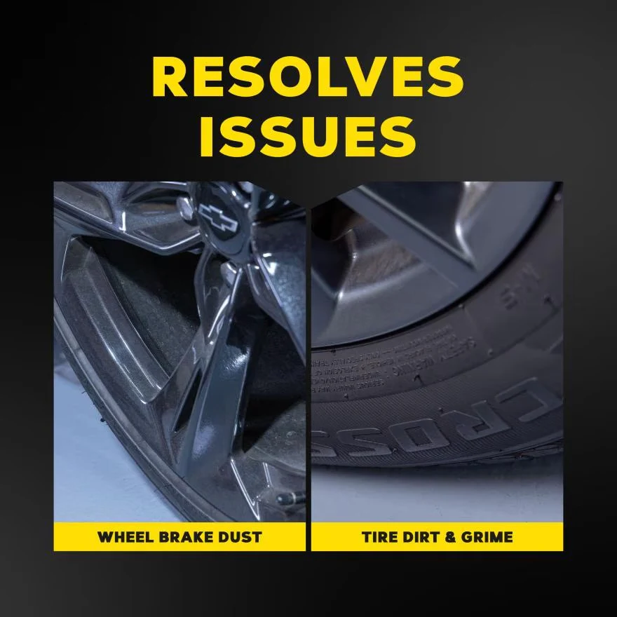 Meguiar's G250320 Hot Rims Foaming Wheel & Tire Cleaner - Quickly Powers Through Brake Dust and Grime - Image 3