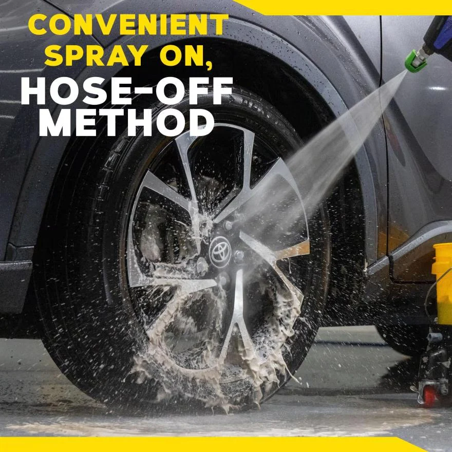 Meguiar's G250320 Hot Rims Foaming Wheel & Tire Cleaner - Quickly Powers Through Brake Dust and Grime - Image 8