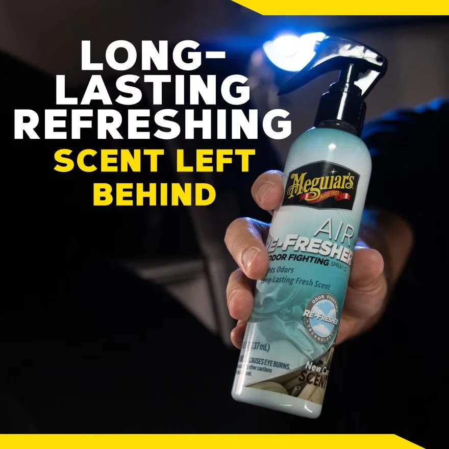 Meguiar's G250608 Air Re-Fresher Odor Fighting Spray - New Car Scent - Refresh & Instantly Fight Off Odors - Image 7