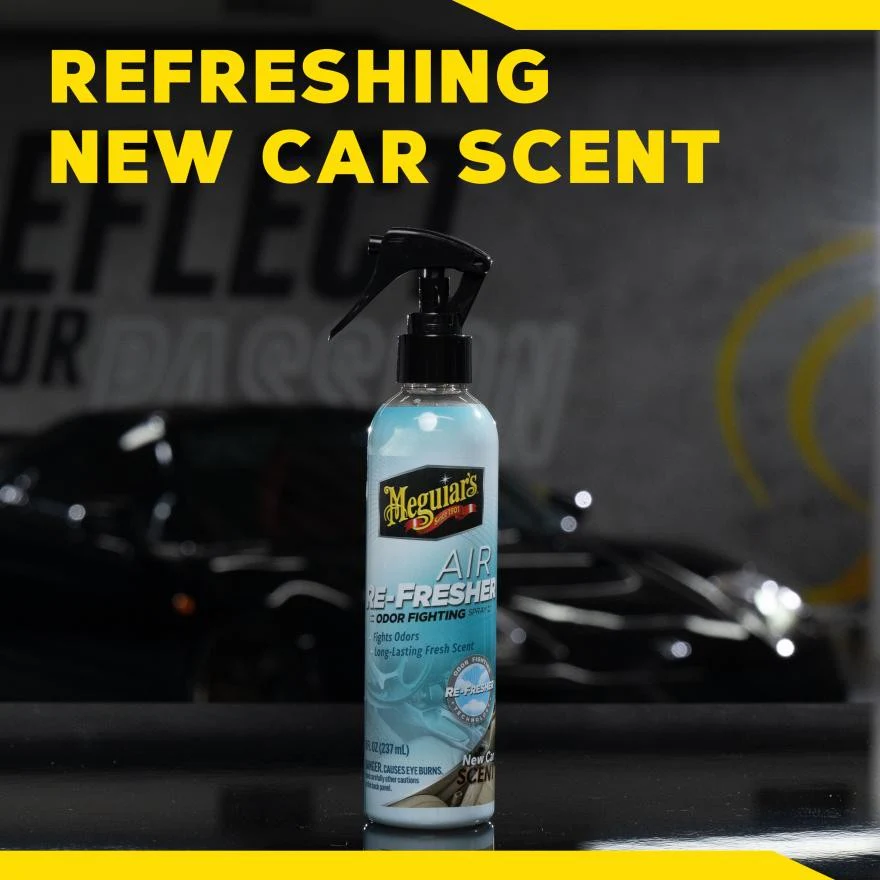 Meguiar's G250608 Air Re-Fresher Odor Fighting Spray - New Car Scent - Refresh & Instantly Fight Off Odors - Image 8