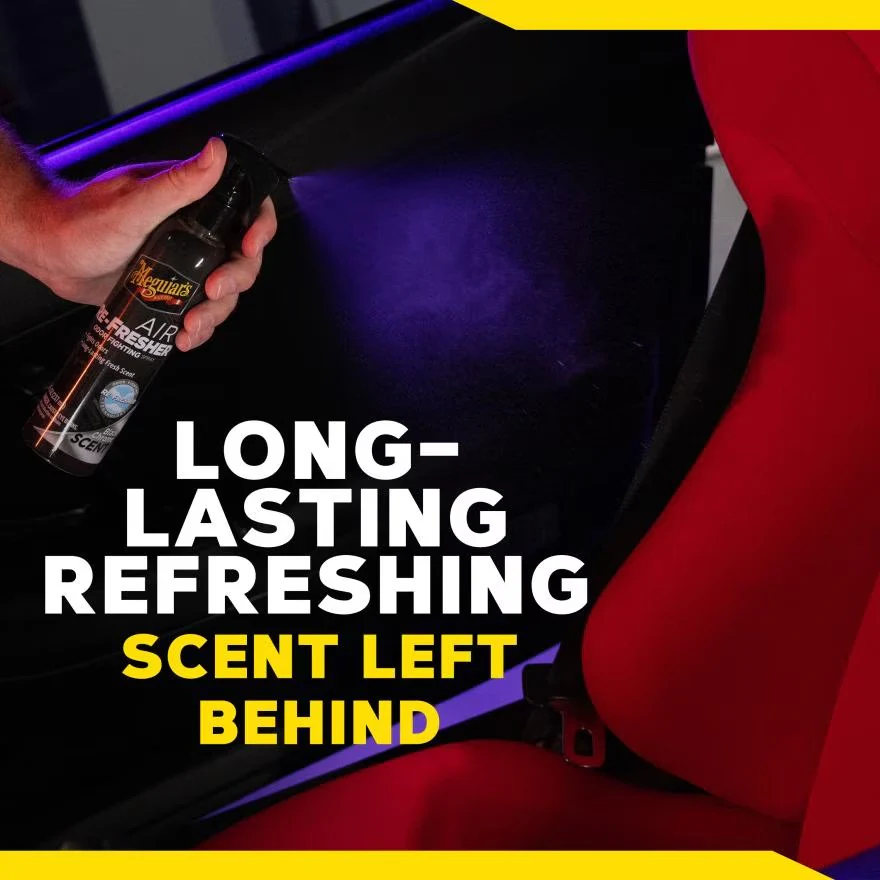 Meguiar's G250708 Air Re-Fresher Odor Fighting Spray - Black Chrome Scent - Refresh & Instantly Fight Odors - Image 7
