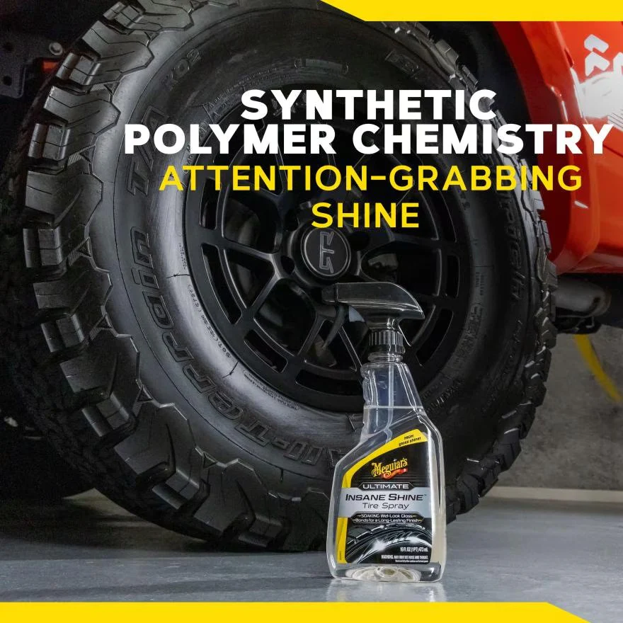 Meguiar's G250816 Ultimate Insane Shine Tire Spray - Premium Tire Dressing with a Lasting High Gloss - Image 7