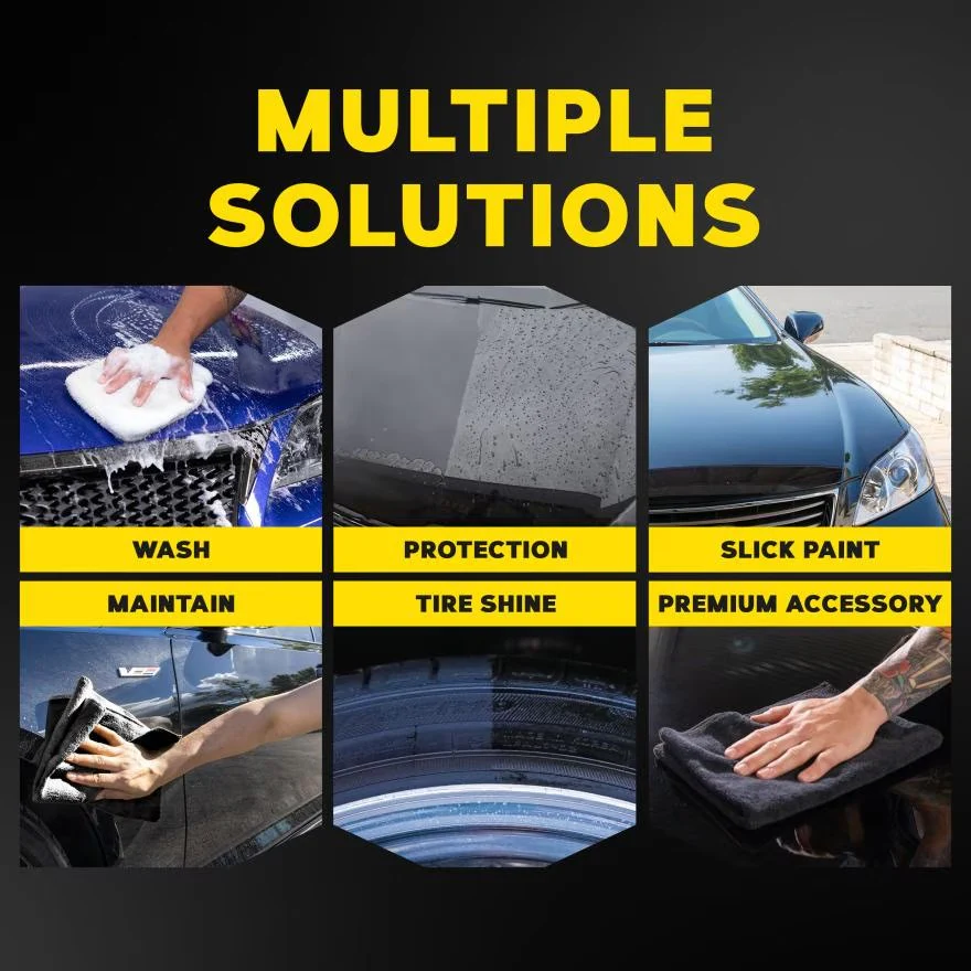 Meguiar's G55253 Hybrid Ceramic Starter Kit - Detailing Kit Includes Car Wash, Wax, Detailer, & Tire Shine - Image 4