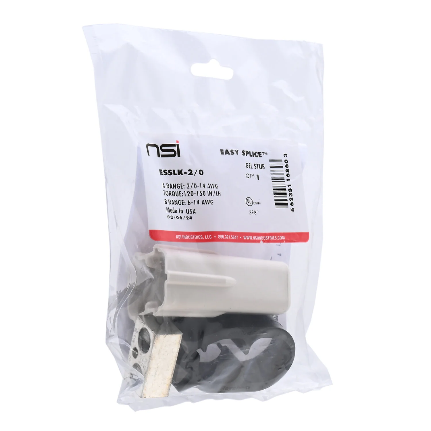 NSI ESSLK-2/0 Splice Kit W Connector For Street Light 14 - 2/0 AWG - Image 6