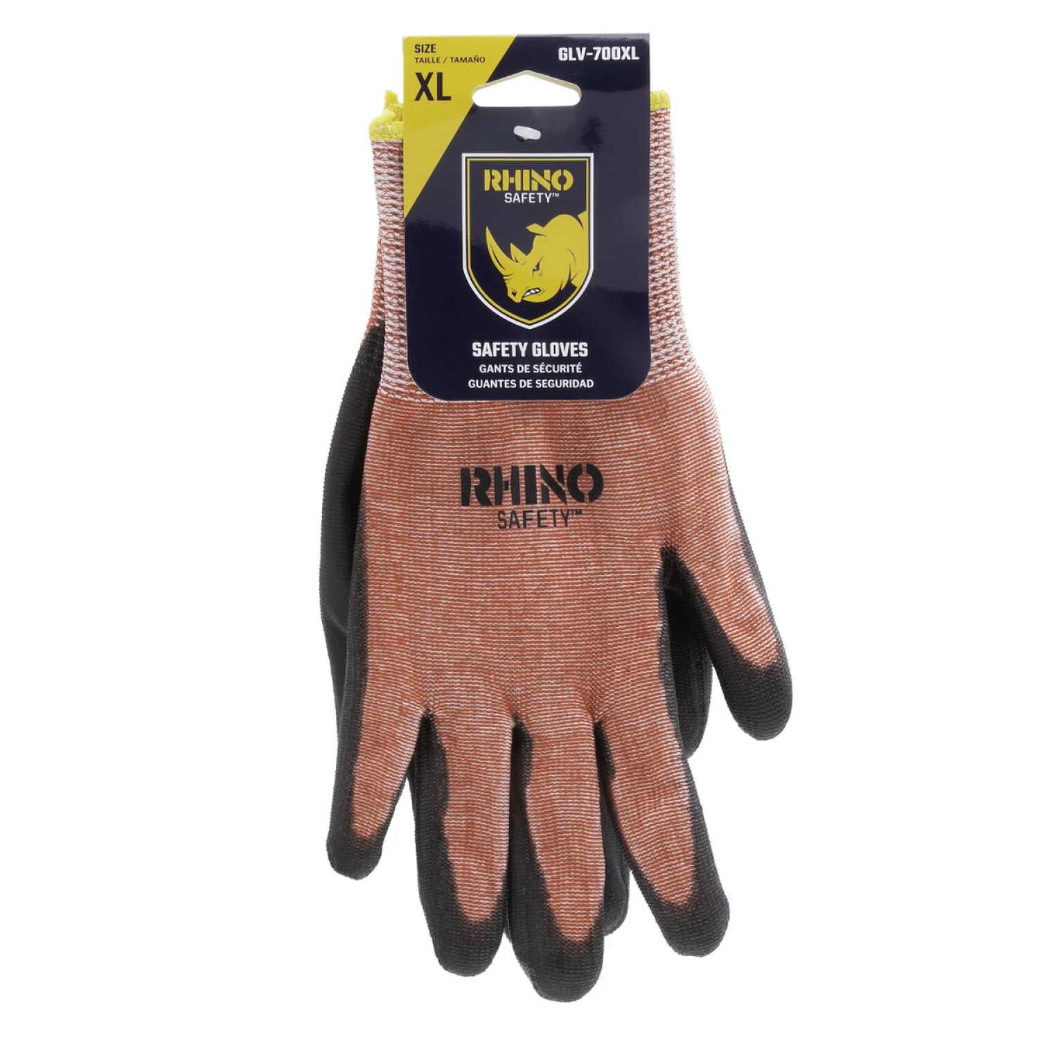 NSI GLV-700XL Red Nylon A8 Cut-Resistant Gloves, Polyurethane Palm, Extra Large - Image 2