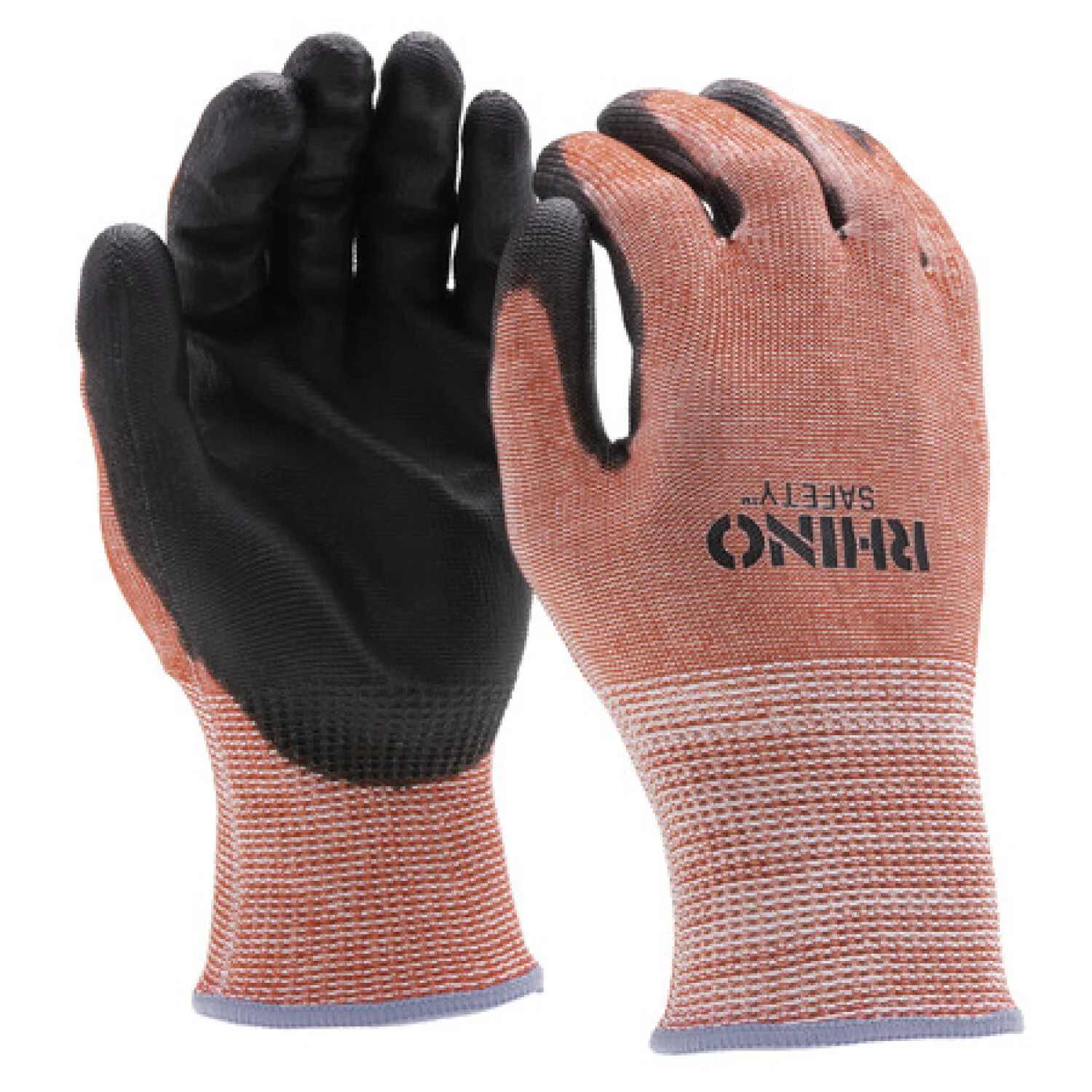 NSI GLV-700XL Red Nylon A8 Cut-Resistant Gloves, Polyurethane Palm, Extra Large - Image 4