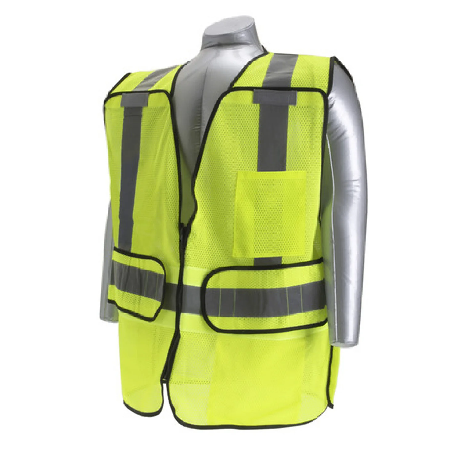 NSI SV-600-UCX 5-Point Breakaway Safety Vest, High Visibility Yellow, Pockets - Image 5