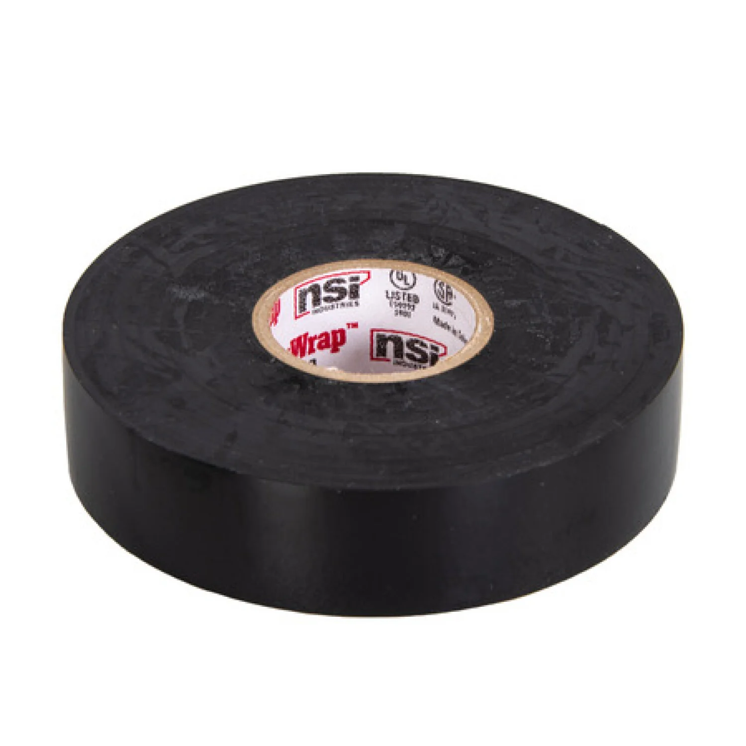 NSI WW-832-DC Heavy Duty Black Vinyl Data Communication Tape, 8.5mil, 66ft Long - Image 5