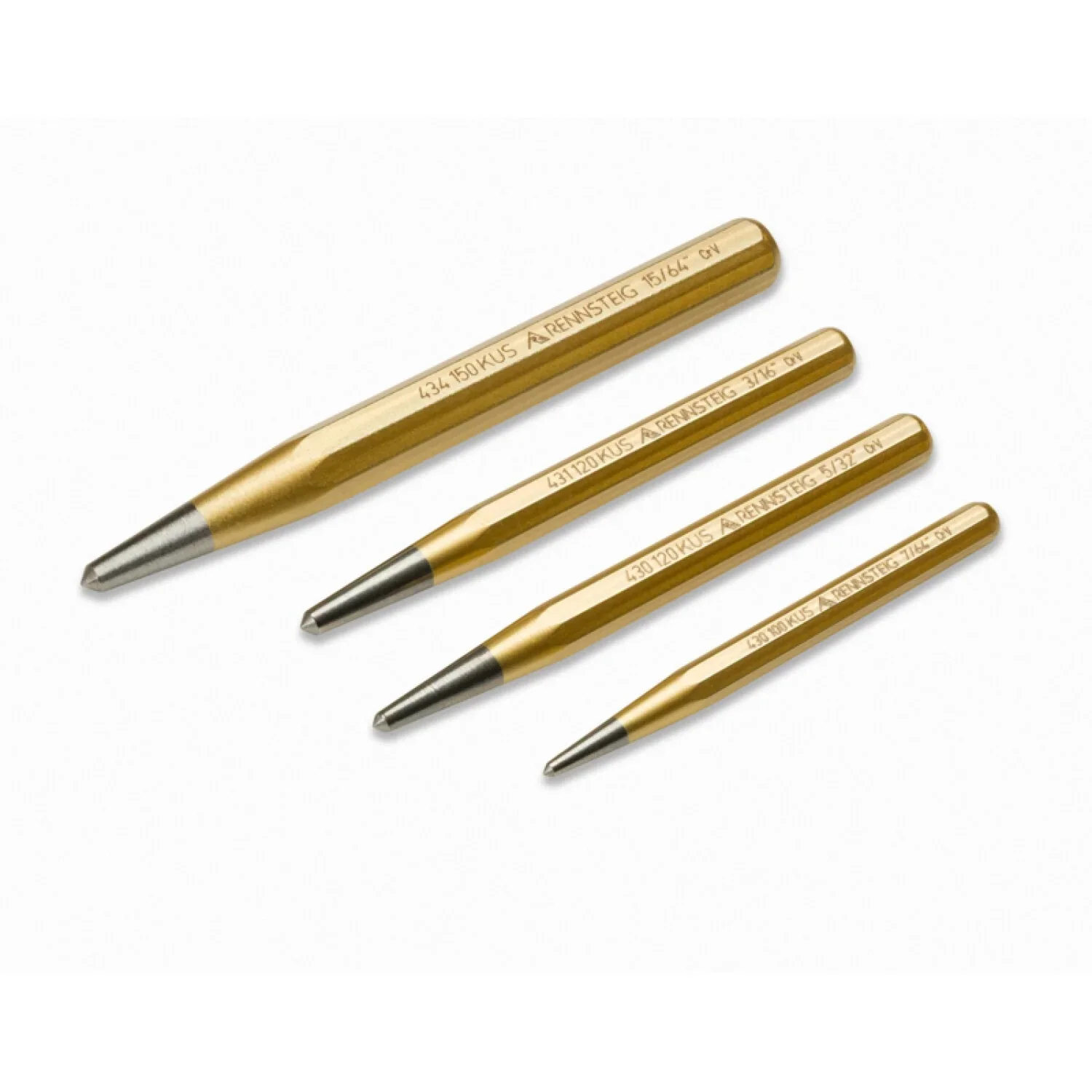 Rennsteig 9R 430 004 4 Pc Center Punch Set - Image 2
