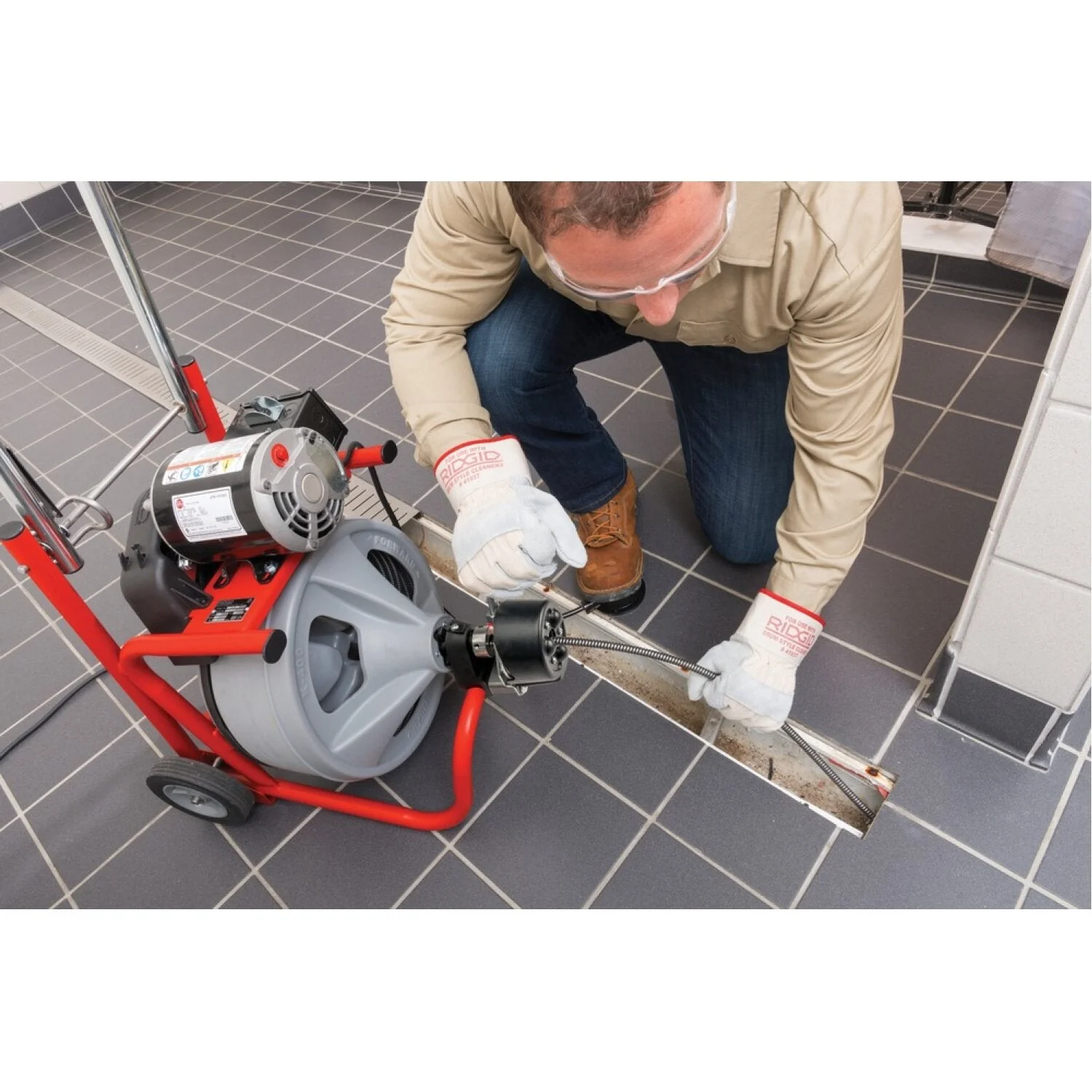 Ridgid 27038 K-400 Drum Machine - Image 9
