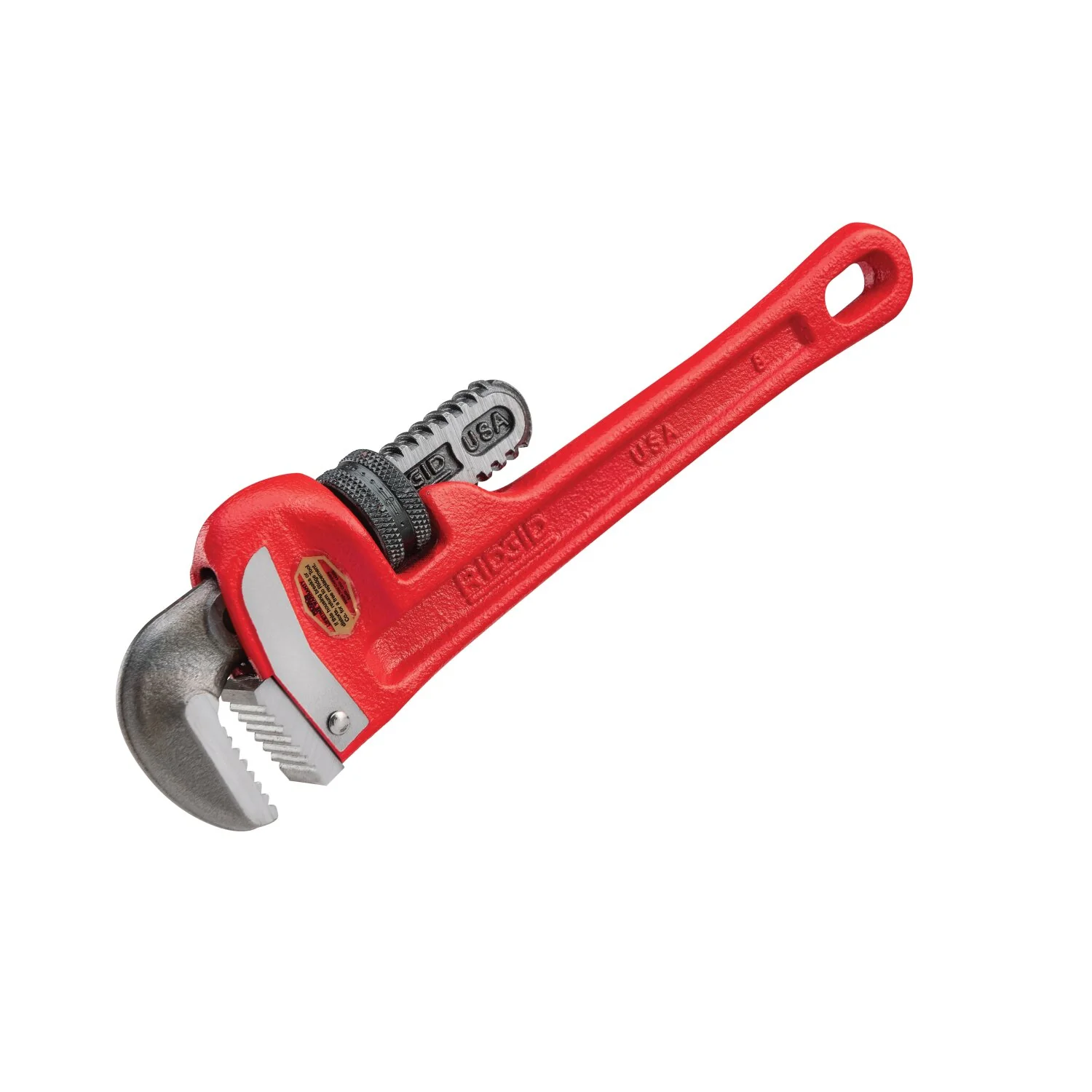 Ridgid 31005 8" Heavy-Duty Straight Pipe Wrench - Image 2