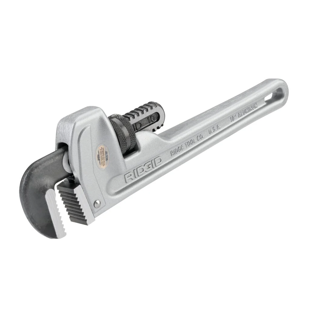 Ridgid 31090 10" Aluminum Straight Pipe Wrench - Image 4