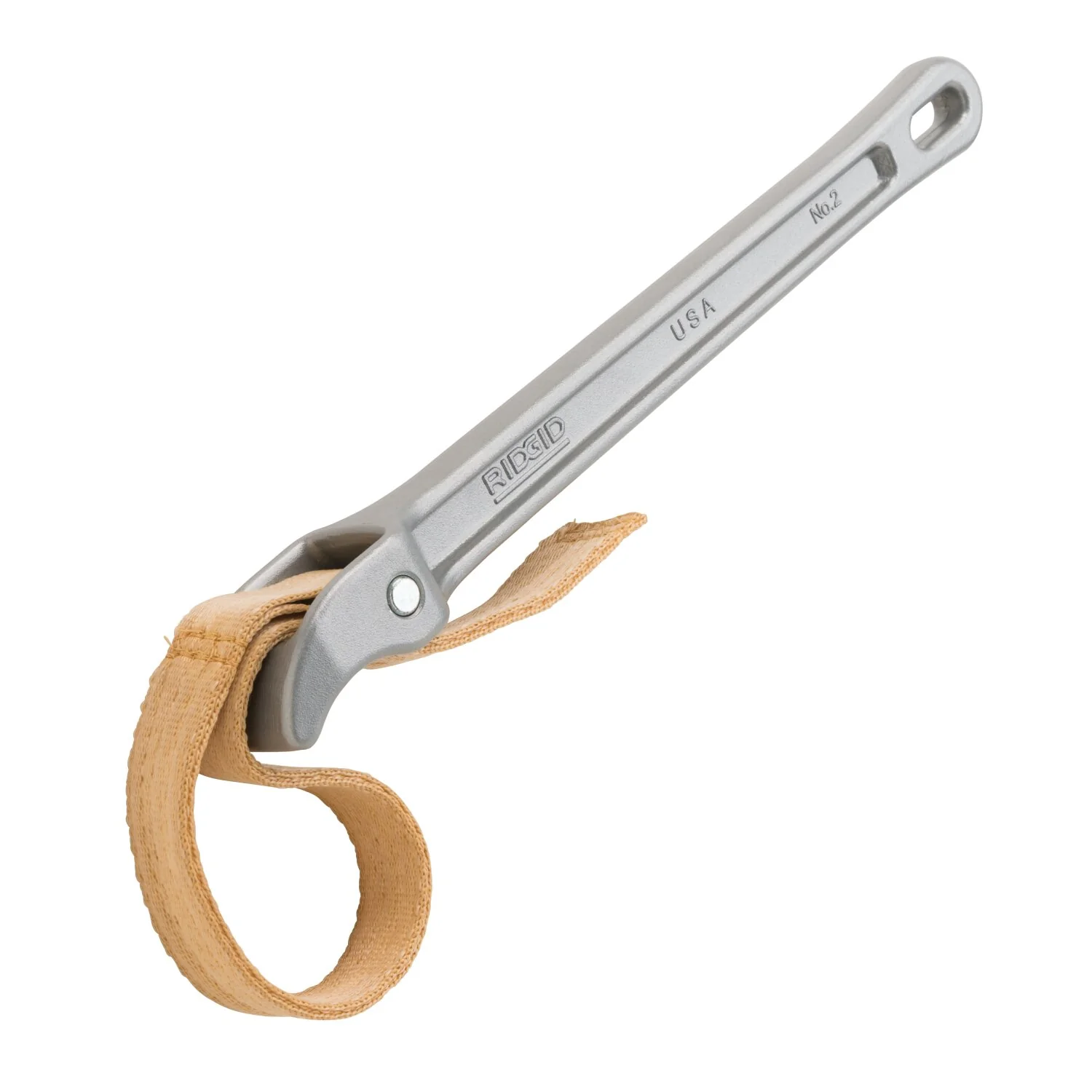 Ridgid 31345 11 ¾” Aluminum Strap Wrench with 24” x 1-1/8” Strap - Image 5