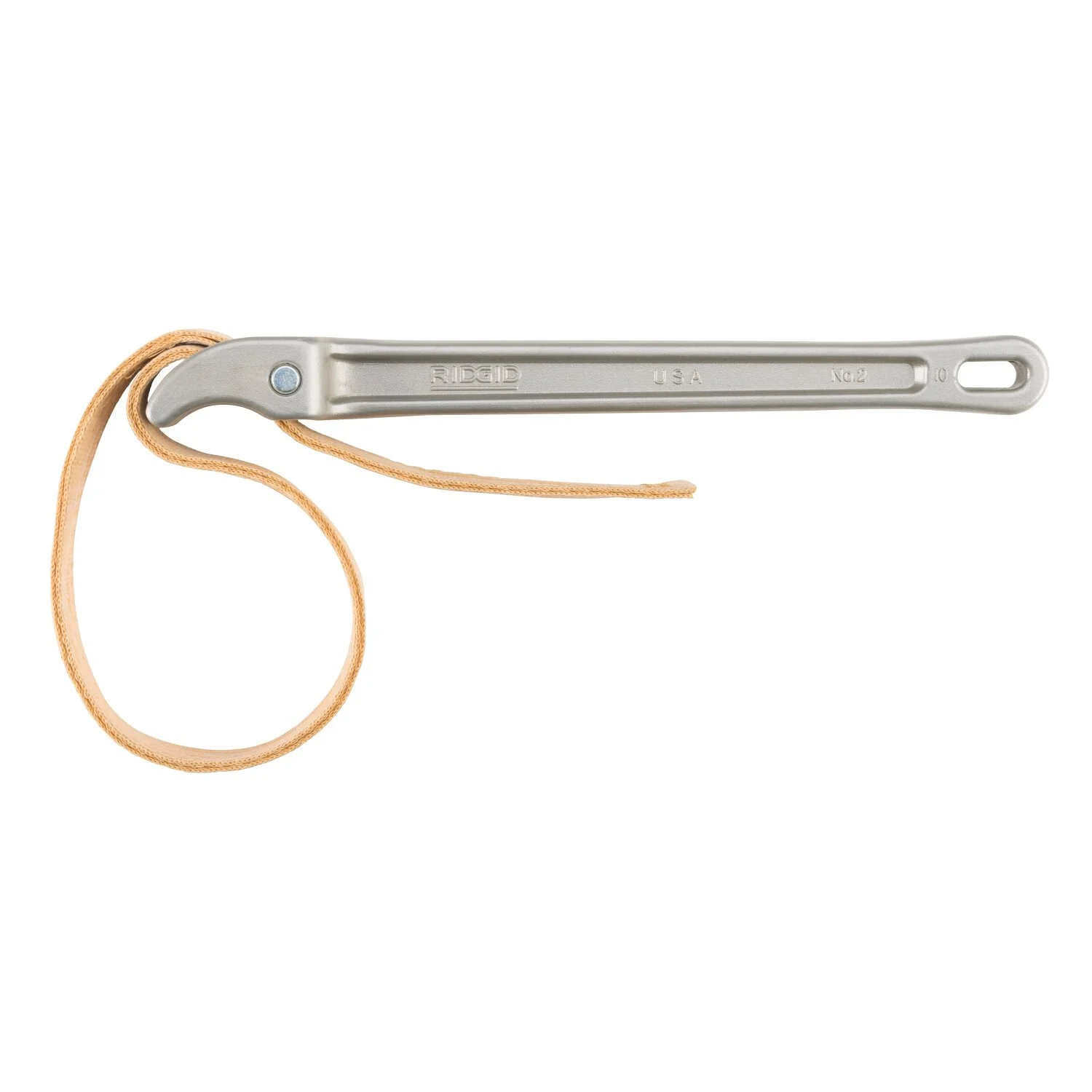 Ridgid 31350 11 ¾” Aluminum Strap Wrench with 17” x 1-1/8” Strap - Image 3