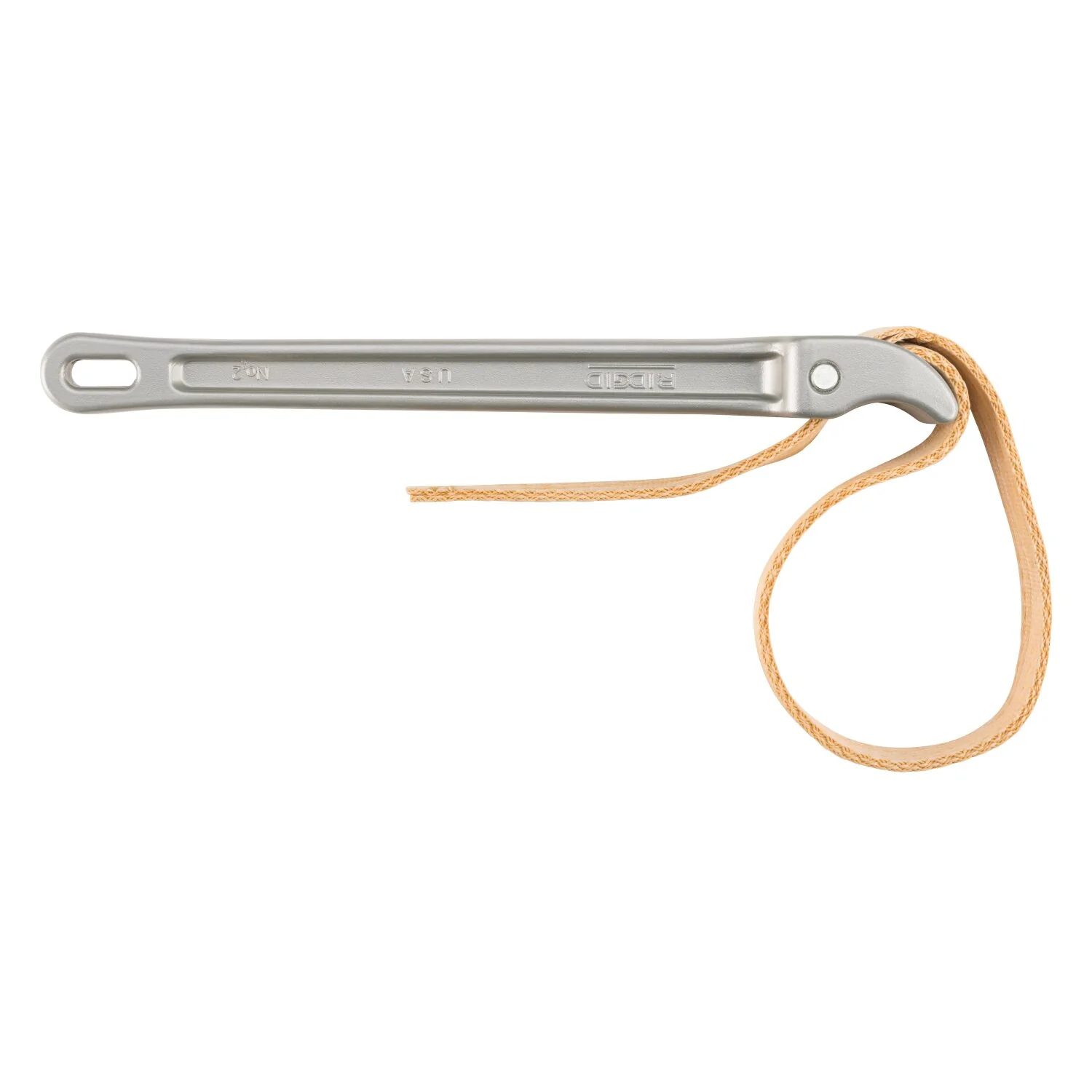 Ridgid 31350 11 ¾” Aluminum Strap Wrench with 17” x 1-1/8” Strap - Image 4