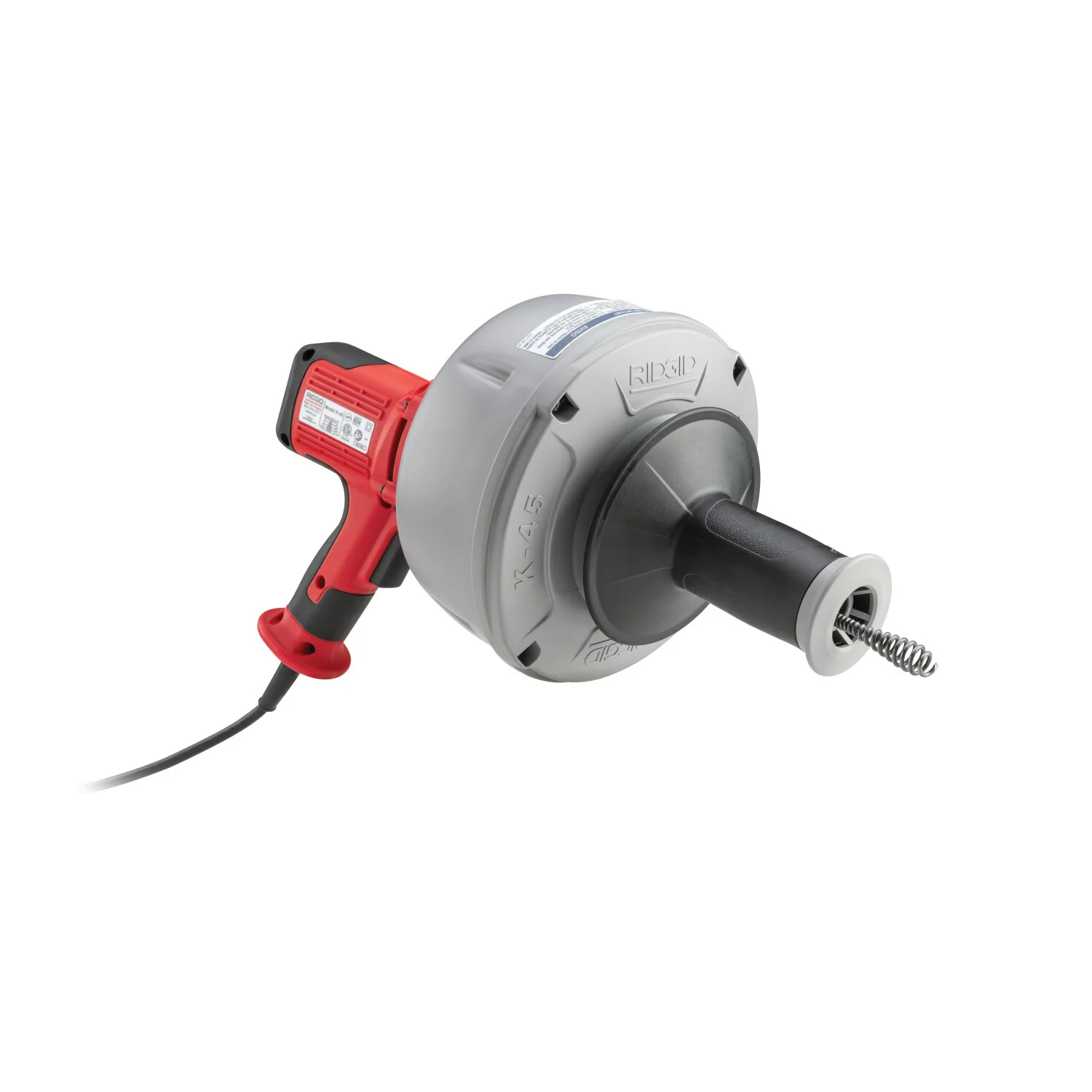 Ridgid 36023 K-45 Machine with: - C-1lC, 5/16" x 25' (8 mm x 7.6 m) Inner Core Cable with Inner Drum - C-6, 3/8" x 35' (10 mm x 10.7 m) Cable with Inner Drum - T-250 - Image 6