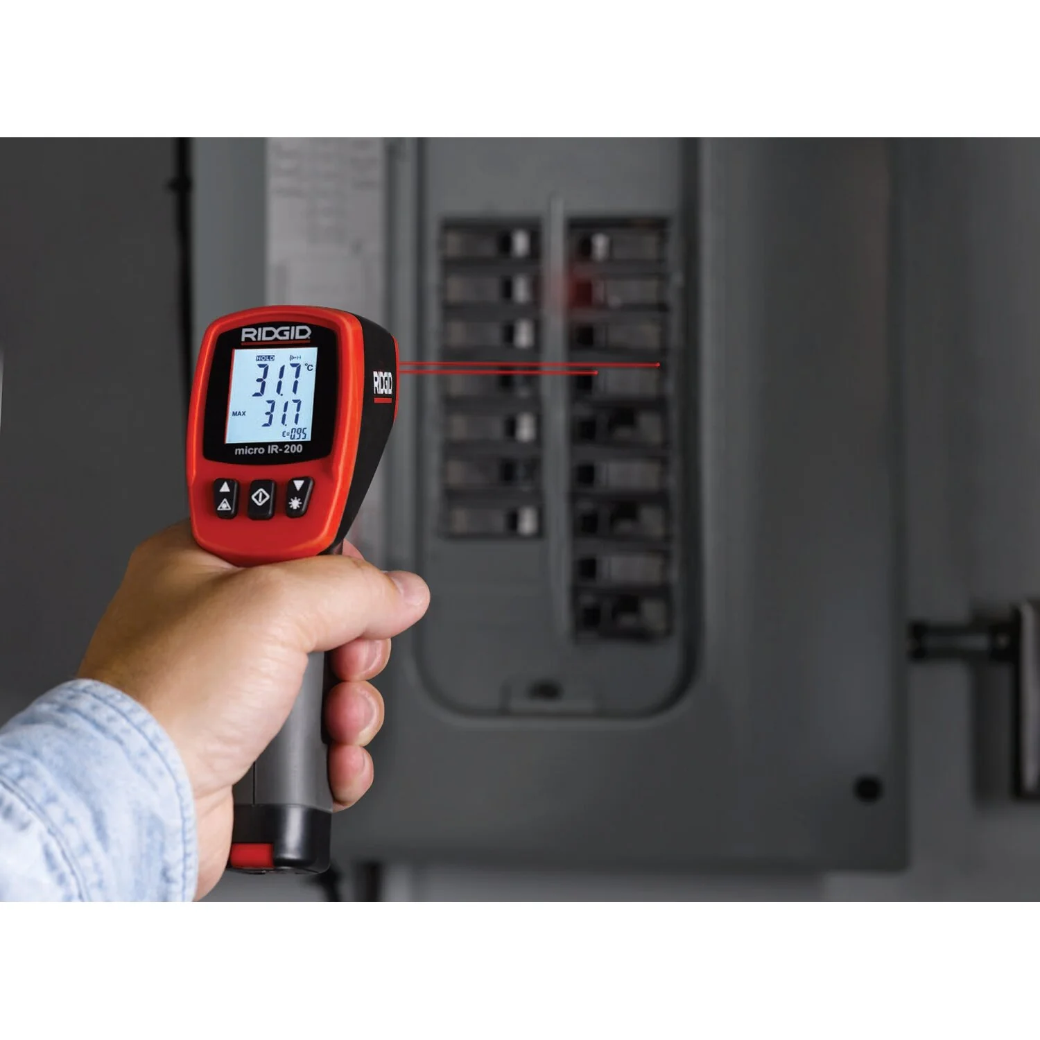 Ridgid 36798 micro IR-200 Non-Contact Infrared Thermometer - Image 8