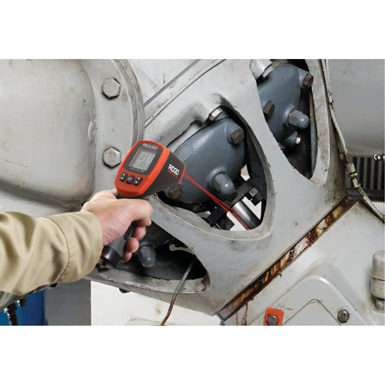 Ridgid 36798 micro IR-200 Non-Contact Infrared Thermometer - Image 9