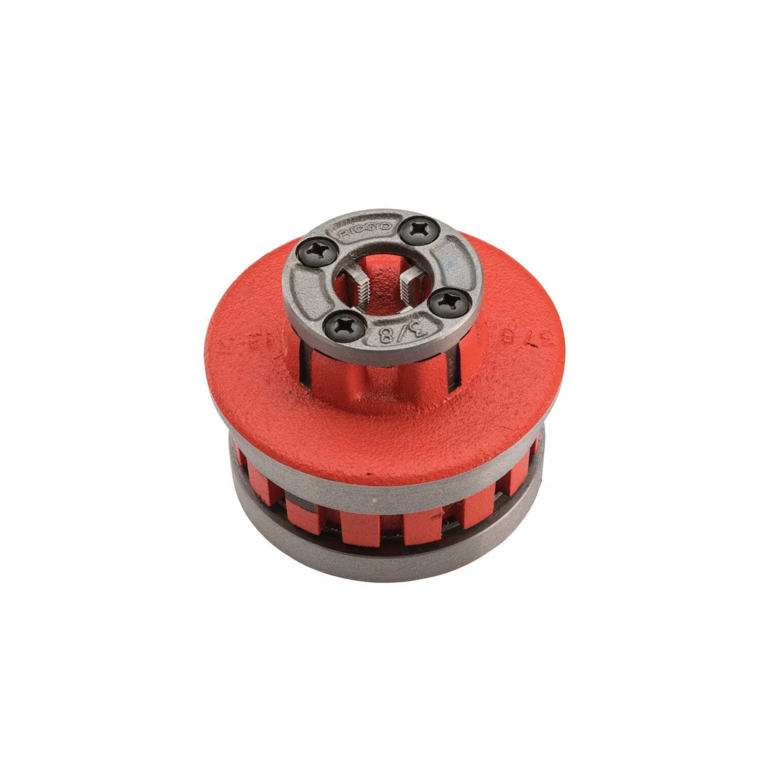 Ridgid 37385 3/8 in. 12-R Exposed Manual Ratchet Threader Die Head, Alloy RH, NPT