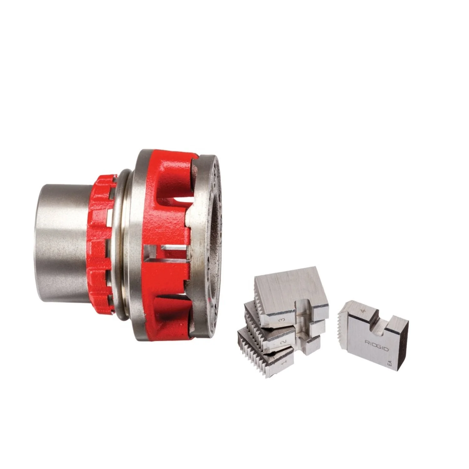 Ridgid 37455 1 1/2 in. 12-R Exposed Manual Ratchet Threader Die Head, High-Speed LH, NPT - Image 4