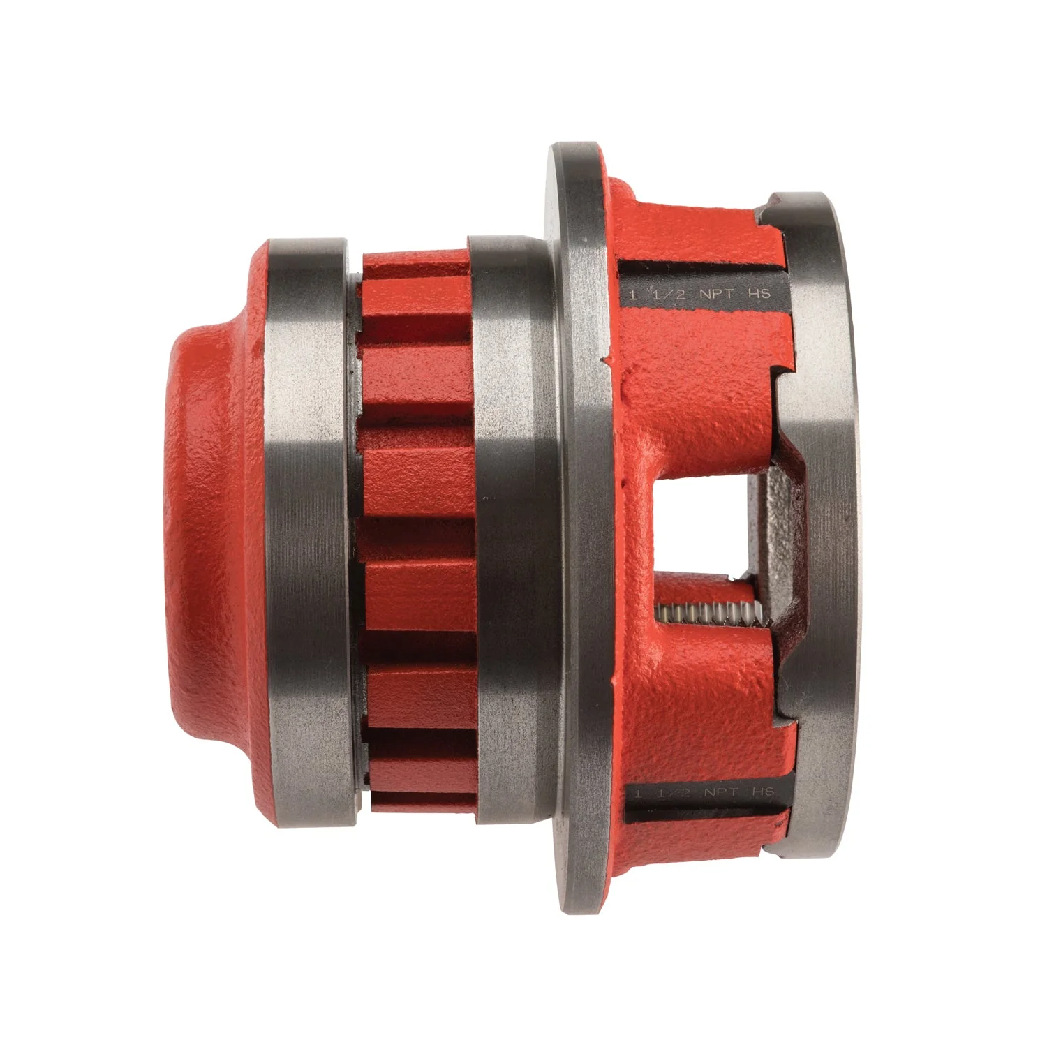 Ridgid 37500 1 1/2 in. 12-R Exposed Manual Ratchet Threader Die Head, High-Speed RH, NPT - Image 4