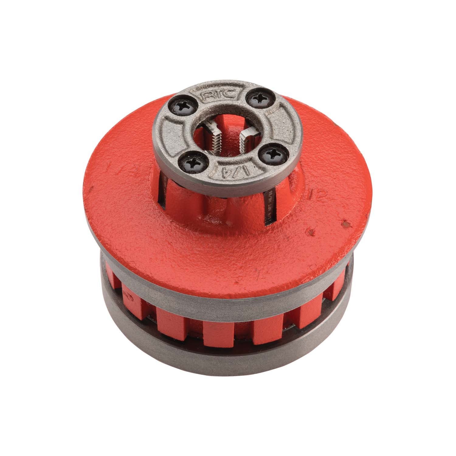 Ridgid 37515 1/4in 12-R Exposed Manual Ratchet Threader Die Head - Image 2