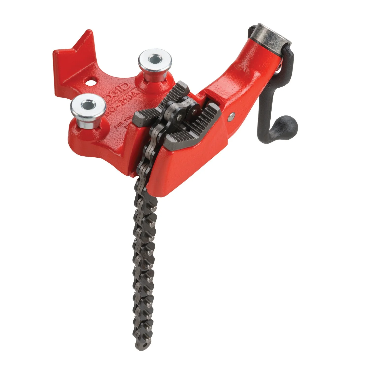 Ridgid 40200 BC210PA 1/2" - 4-1/2" OD Top Screw Bench Chain Vise for Plastic Pipe - Image 9