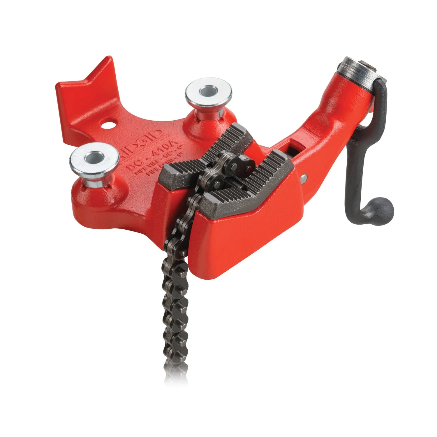 Ridgid 40215 BC810A 1/2" - 8" Top Screw Bench Chain Vise - Image 4