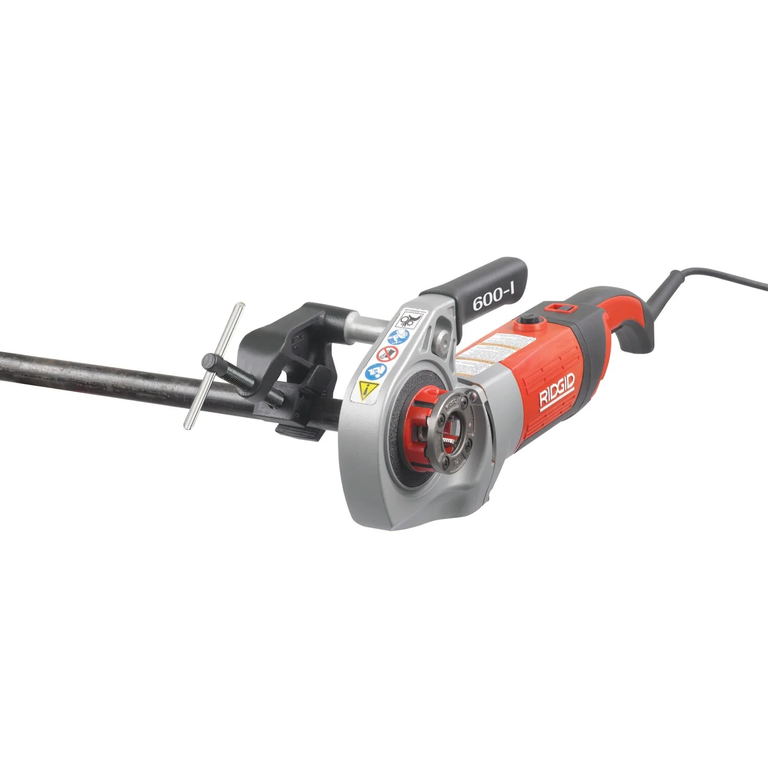 Ridgid 44918 Power Drive w/ 1/2"-1 1/4" NPT 11R Die Heads, Case and Support Arm - Image 8