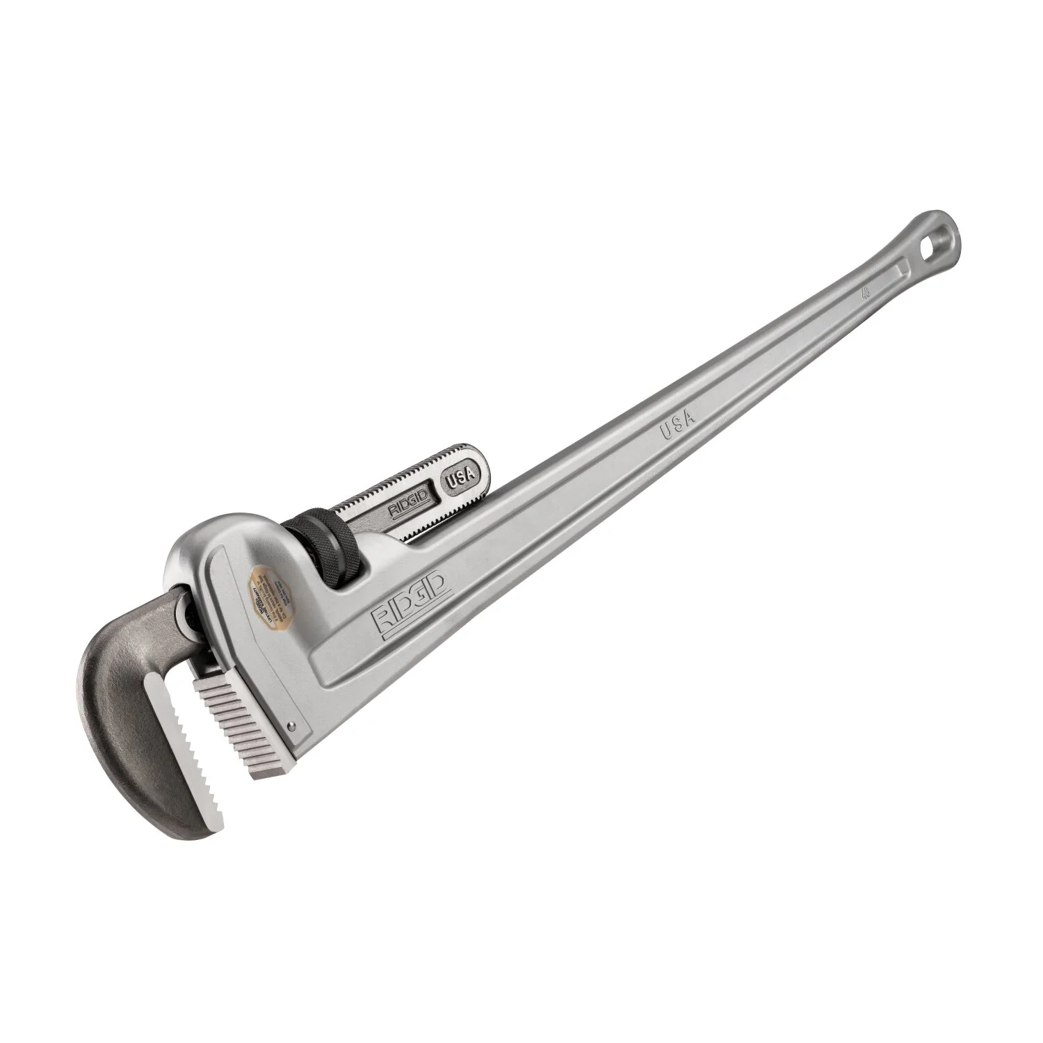 Ridgid 47057 12" Aluminum Straight Pipe Wrench - Image 8