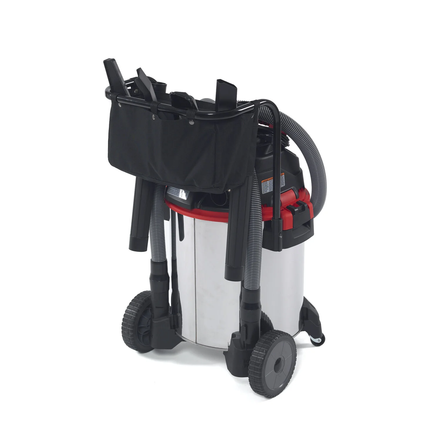 Ridgid 50353 16 Gallon Stainless Steel Wet/Dry Vac with Cart (1610RV) - Image 4