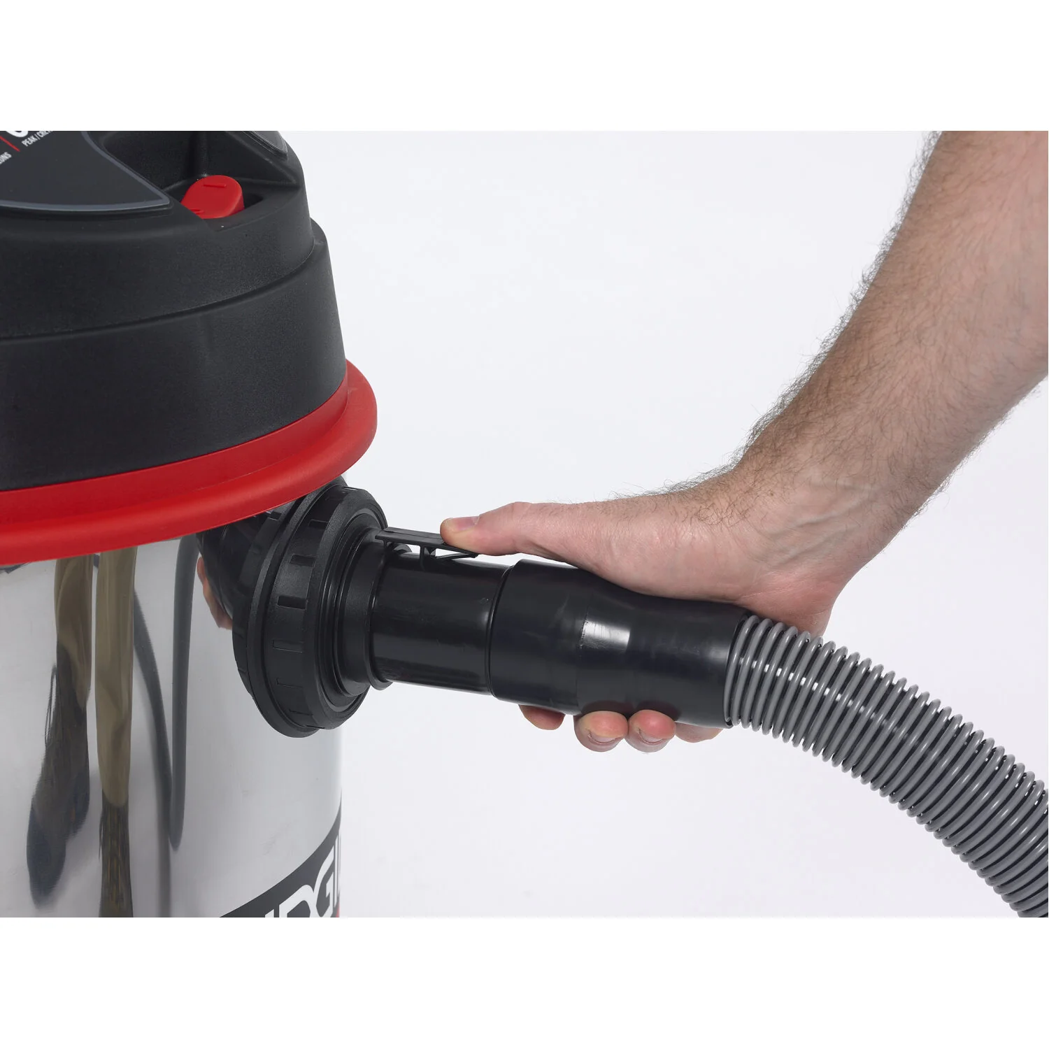 Ridgid 50353 16 Gallon Stainless Steel Wet/Dry Vac with Cart (1610RV) - Image 5
